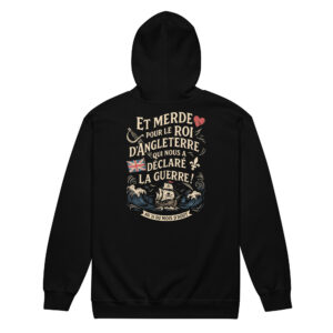 Sweat à capuche - Chant de marin « Au 31 du mois d’Août »
