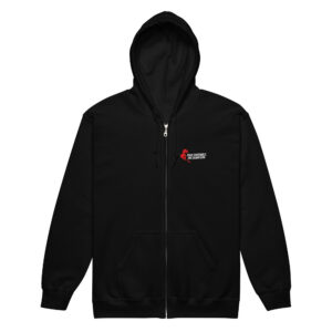 Sweat à capuche zippé PSG « Tous ensemble on chantera » – polaire 271 g