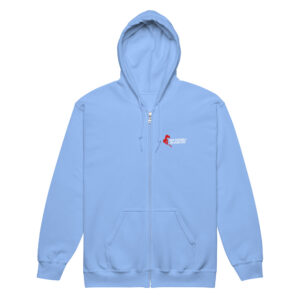 Sweat à capuche zippé PSG « Tous ensemble on chantera » – polaire 271 g