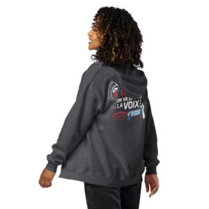 Sweat à capuche zippé PSG « Tous ensemble on chantera » – 5 coloris