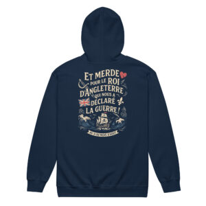 Sweat à capuche - Chant de marin « Au 31 du mois d’Août »