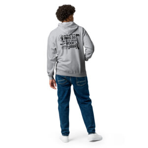 Sweat à capuche des supporters du PSG - noir