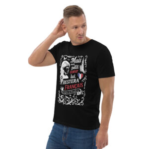 T-shirt unisexe premium « La Strasourgeoise » (imprimé blanc)