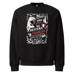 Sweat "La Strasbourgeoise" épais oversize pour l'hiver