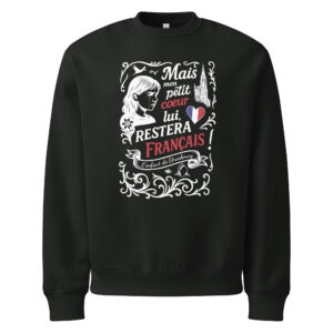 Sweat "La Strasbourgeoise" épais oversize pour l'hiver