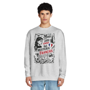 Sweat col rond premium "La Strasbourgeoise" unisexe