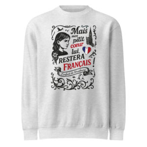 Sweat col rond premium "La Strasbourgeoise" unisexe